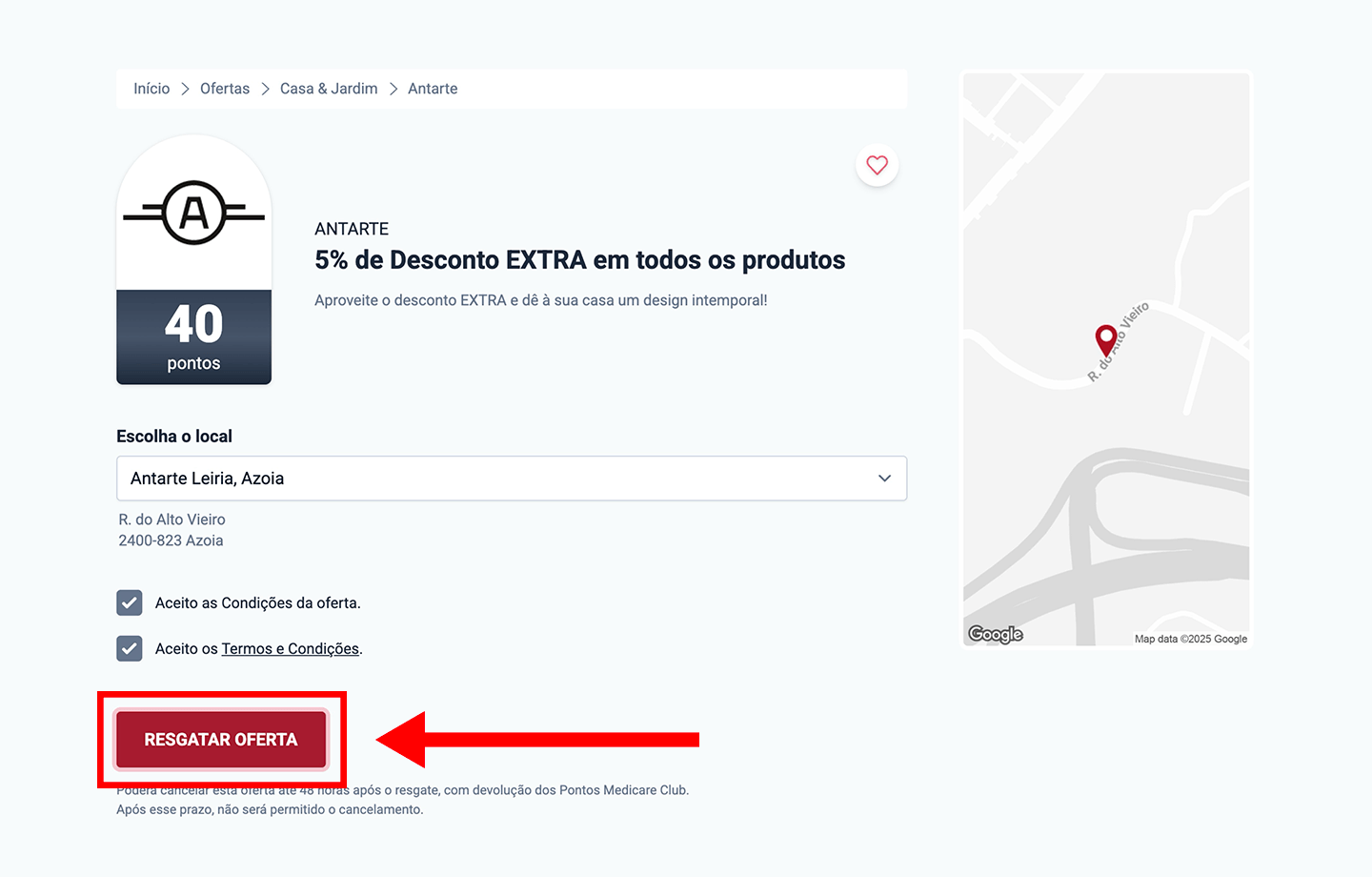 antarte, passo 1: escolha o local