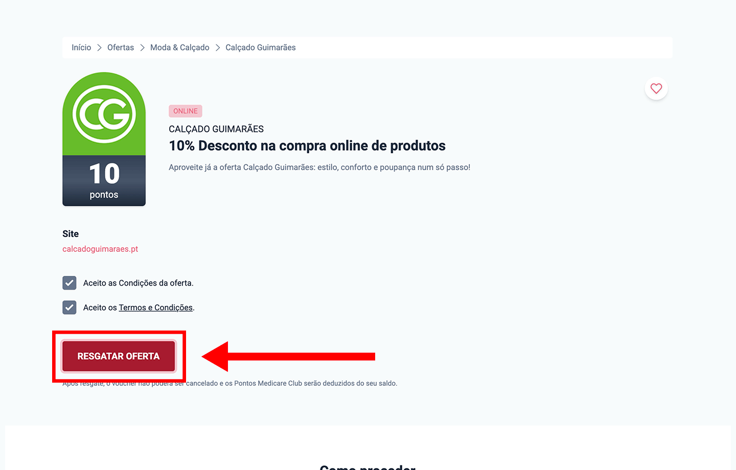 calçado guimarães, passo 1: escolha o local