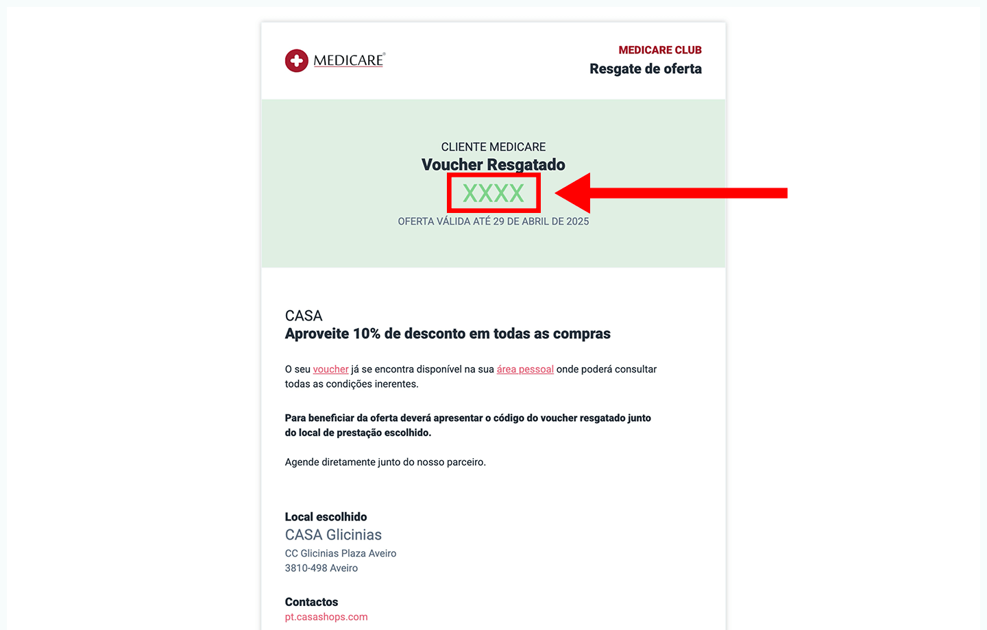 casa, passo 3: apresente o código