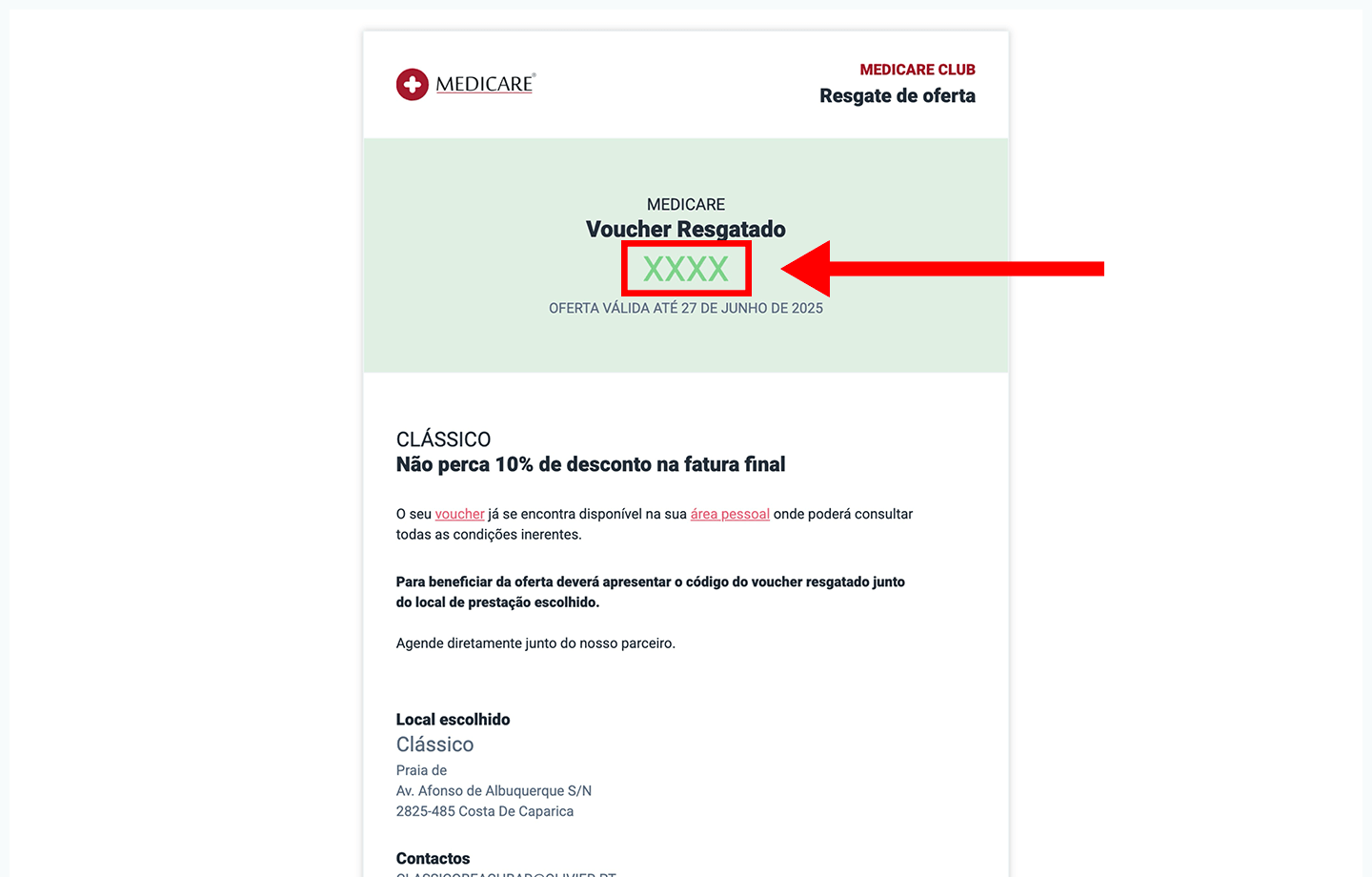 classico, passo 3: apresente o código