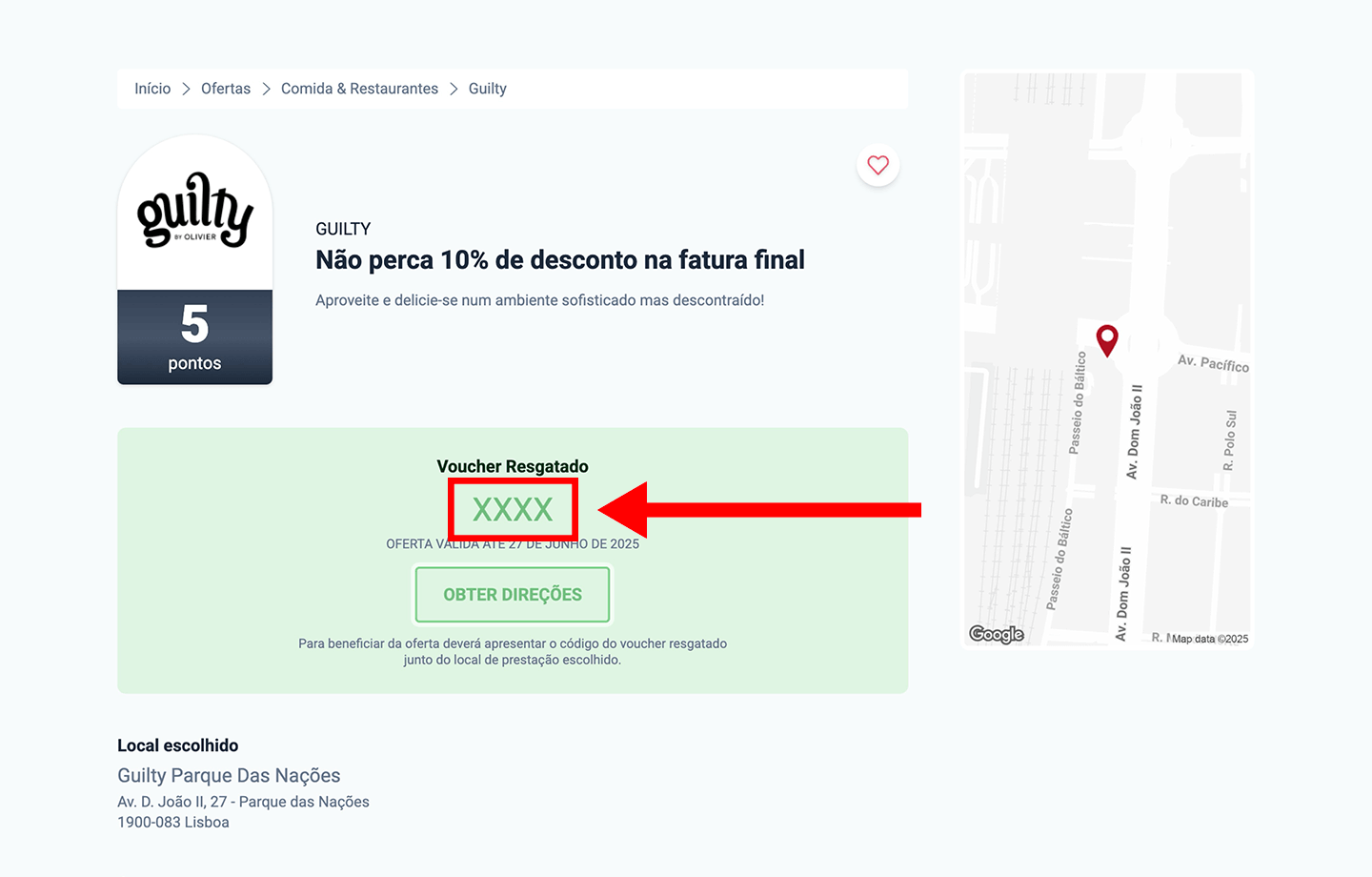 guilty, passo 2: guarde o codigo