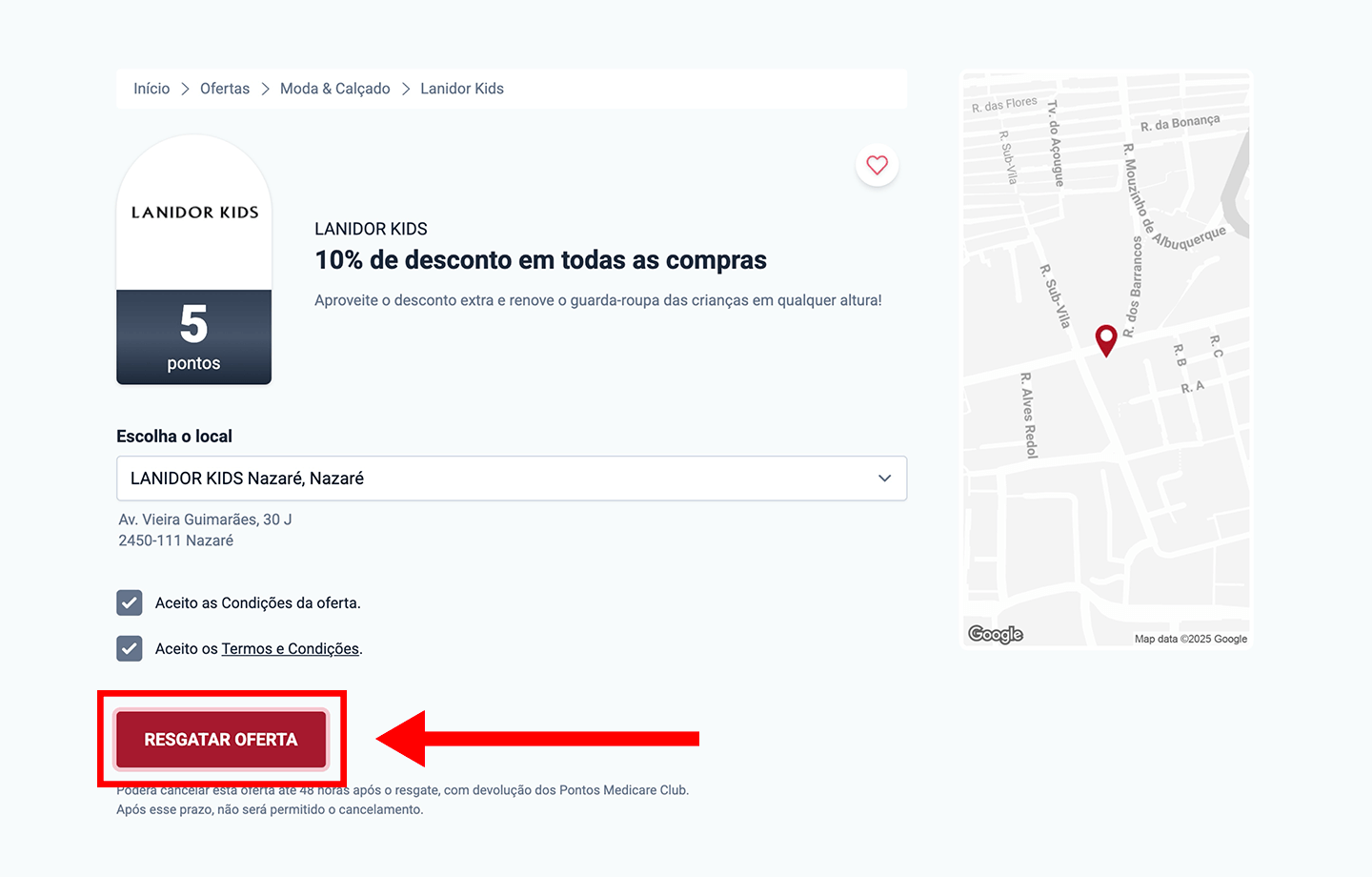 lanidor kids, passo 1: escolha o local