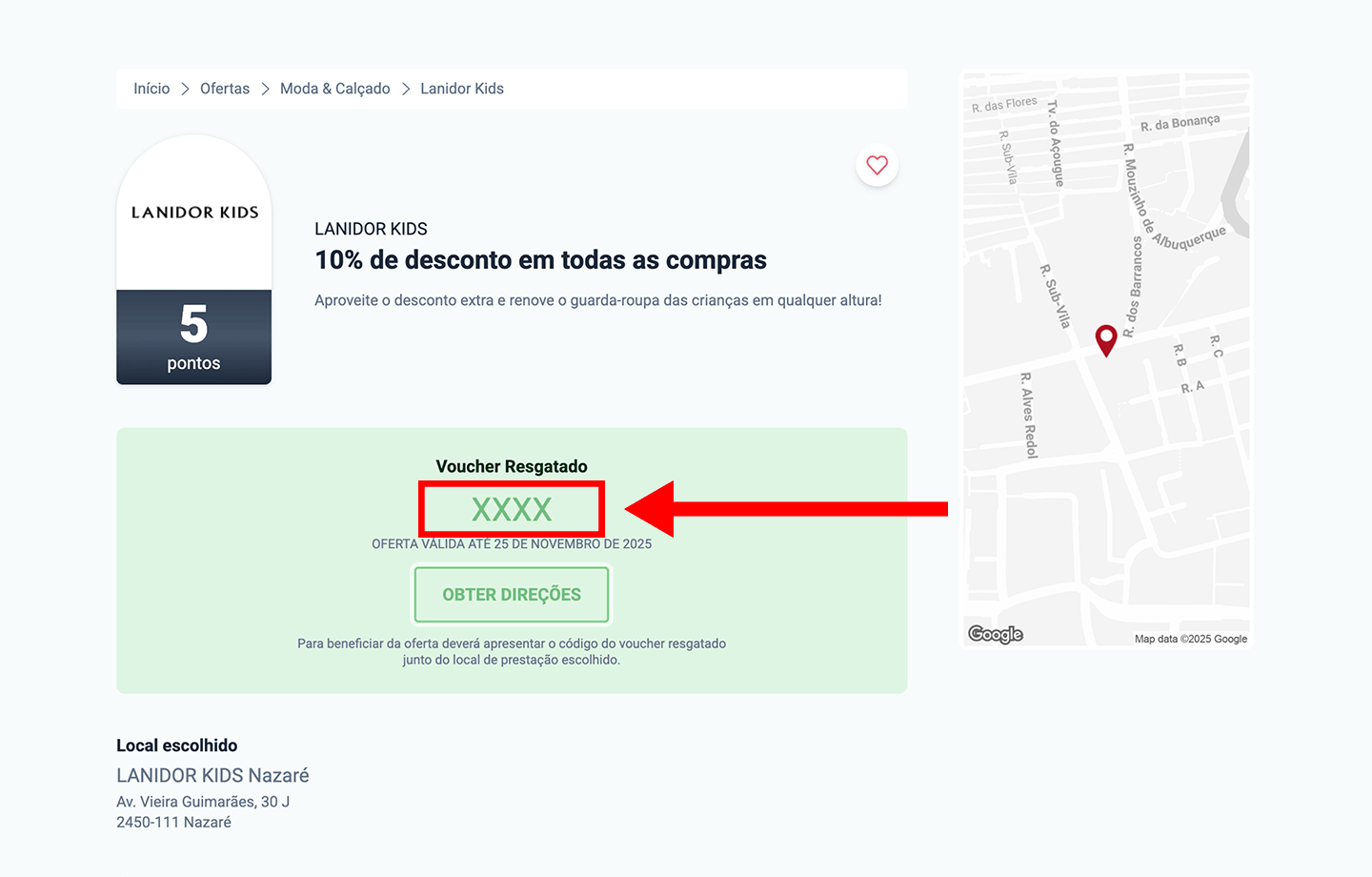 lanidor kids, passo 2: guarde o codigo