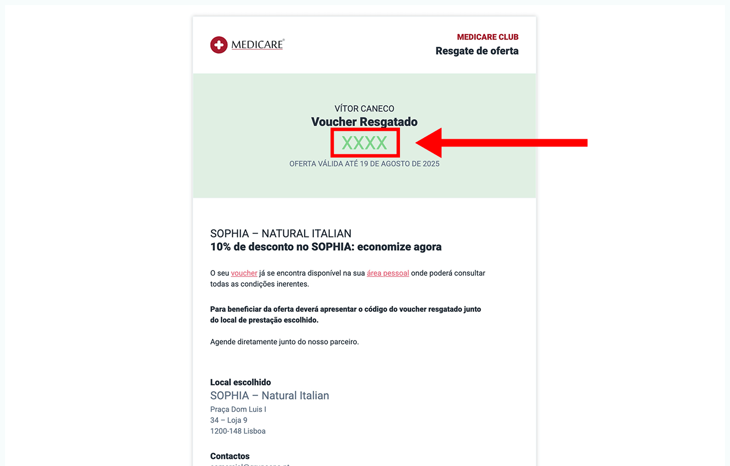 sophia, passo 3: apresente o código